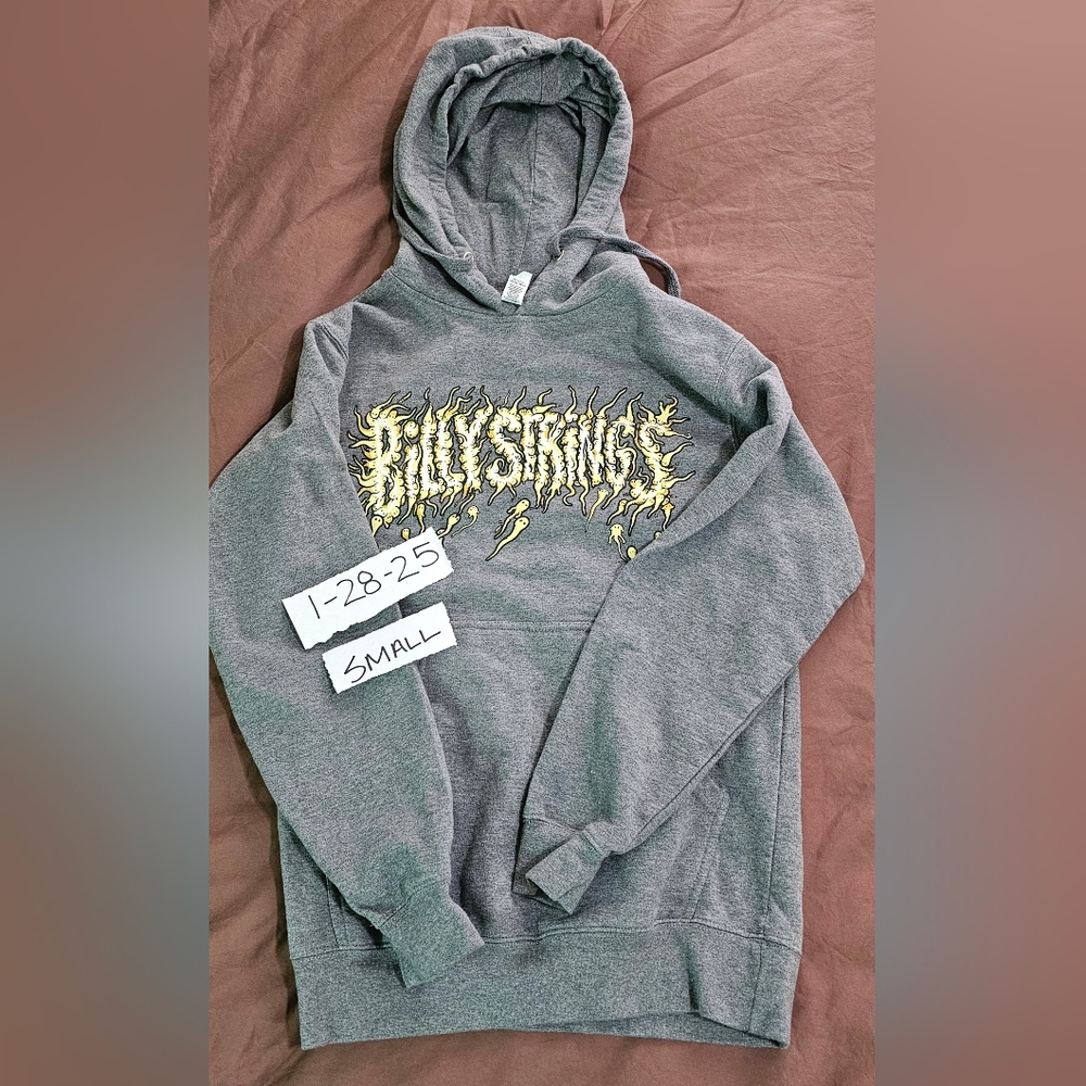 BILLY STRINGS GRAY HOODIE BMFS
